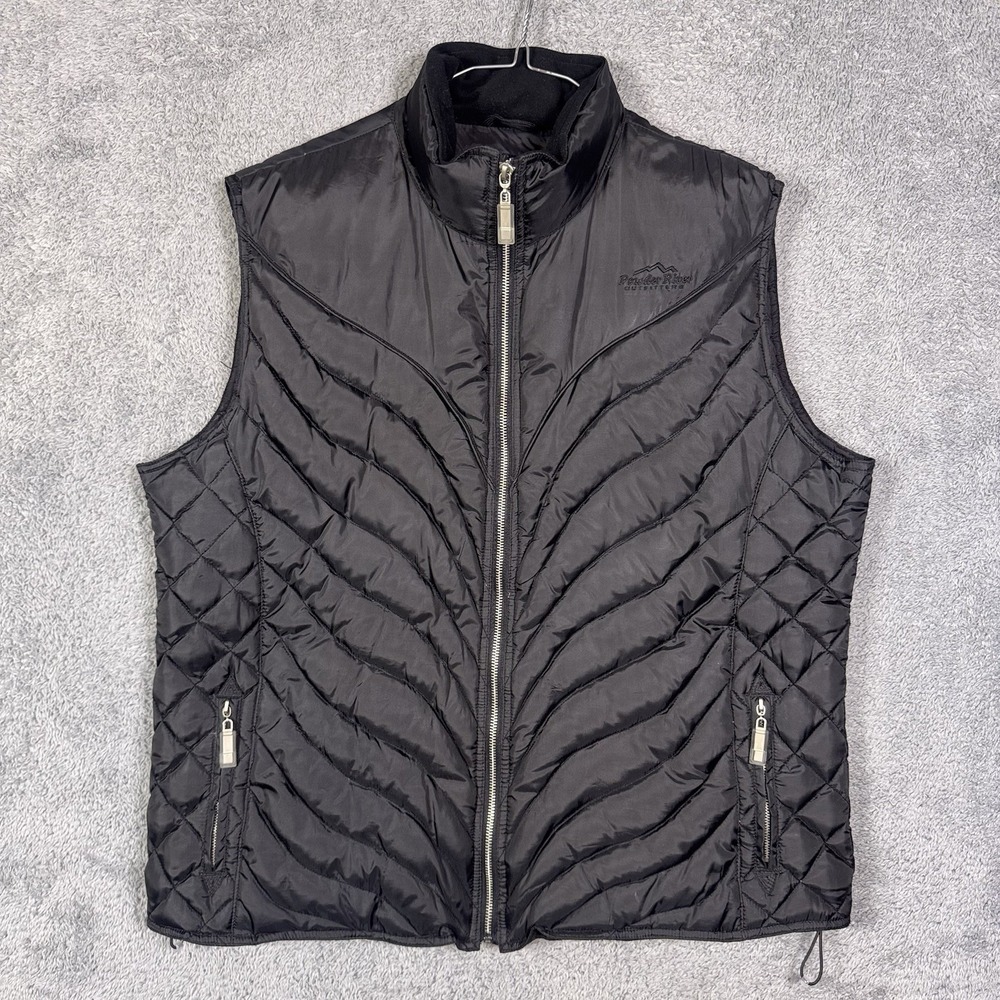 Powder River Outfitters Vest Womens XL Down Fill Quilted Puffer Panhandle Slim